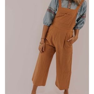 Linen Overalls